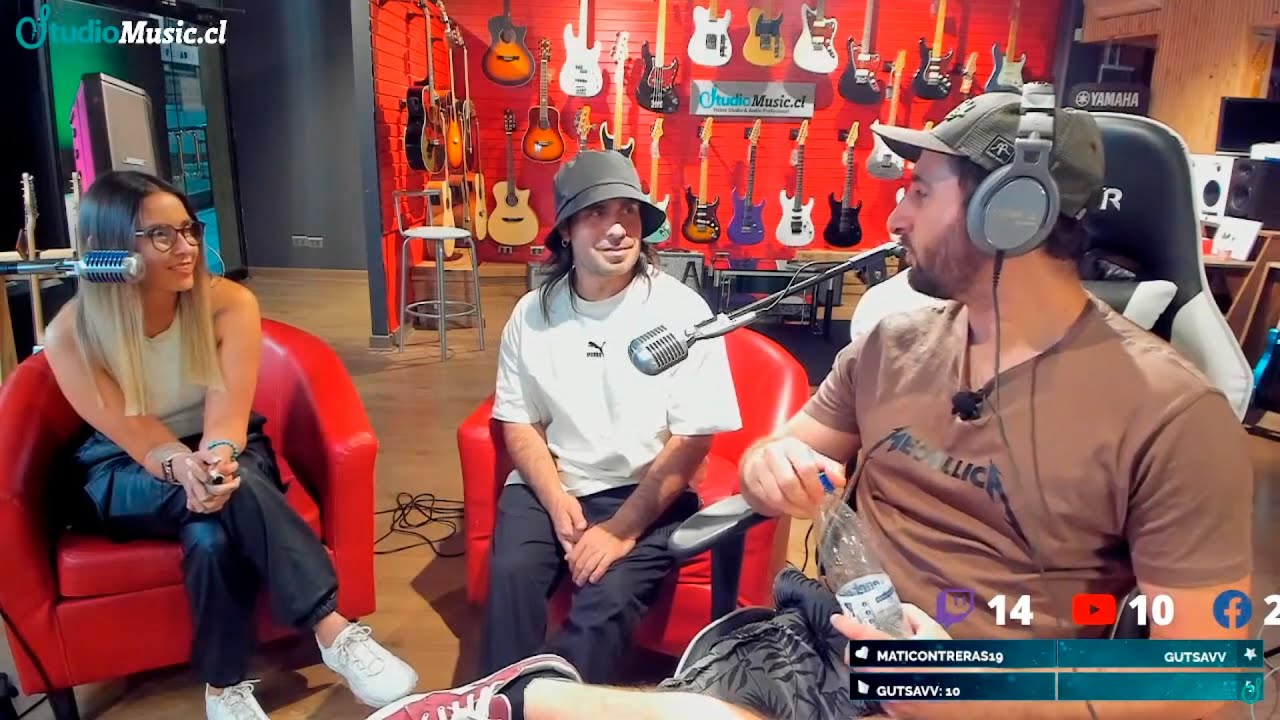 Aerstame & Rei Cantando En Vivo en StudioMusic.cl LIVE! Jueves 2 de Diciembre