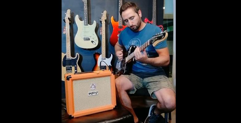 ¿Cómo Suena el Amplificador Orange Crush 20RT?