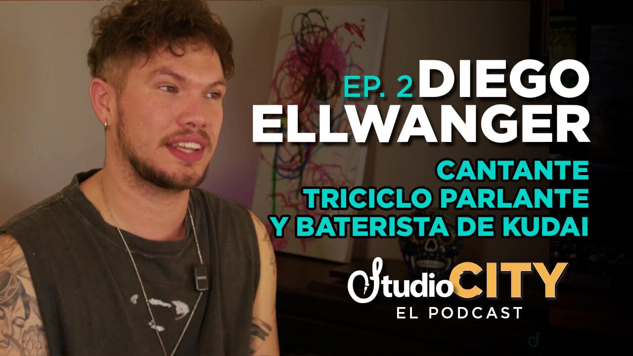 DIEGO ELLWANGER, Cantante Triciclo Parlante y Baterista de Kudai - StudioCity 🎤 (el podcast)