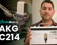 El Mítico Sonido del Micrófono AKG C214 🎙️🥇 StudioMusic.cl