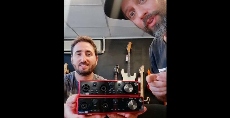 Interfaces Focusrite Scarlett de 3era Generación (IGTV)