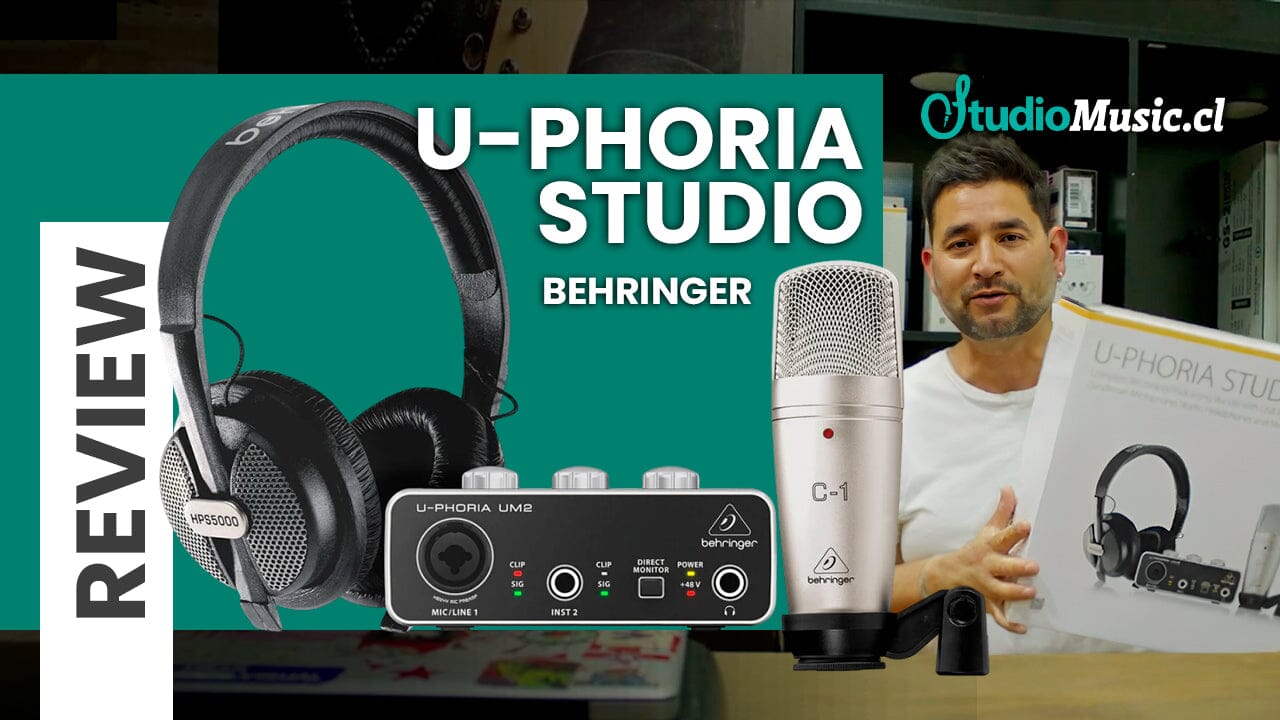 Review Completo del Pack de Grabación Behringer U-PHORIA Studio 🔥🎧