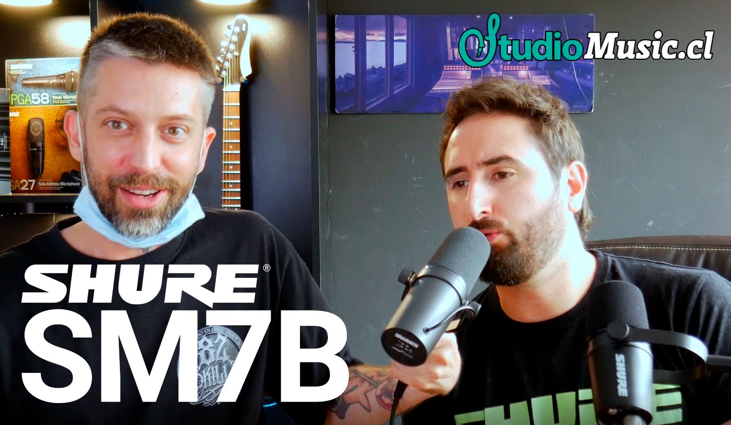 Shure SM7B, el Legendario Micrófono.