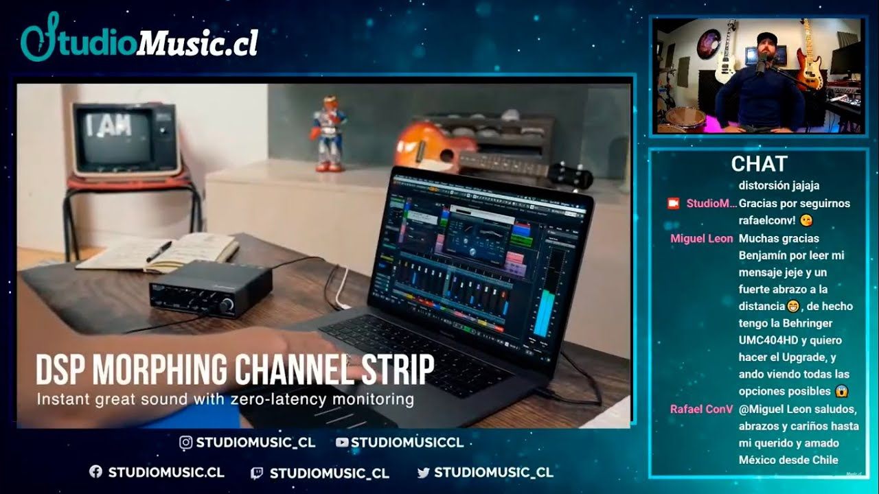 Todo Sobre Nuestras Interfaces de Audio - StudioMusic.cl LIVE! Jueves 26 de Mayo