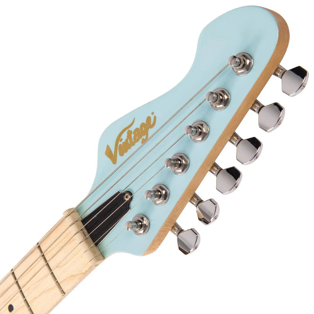 Vintage V6M24 ReIssued Laguna Blue Guitarra Eléctrica