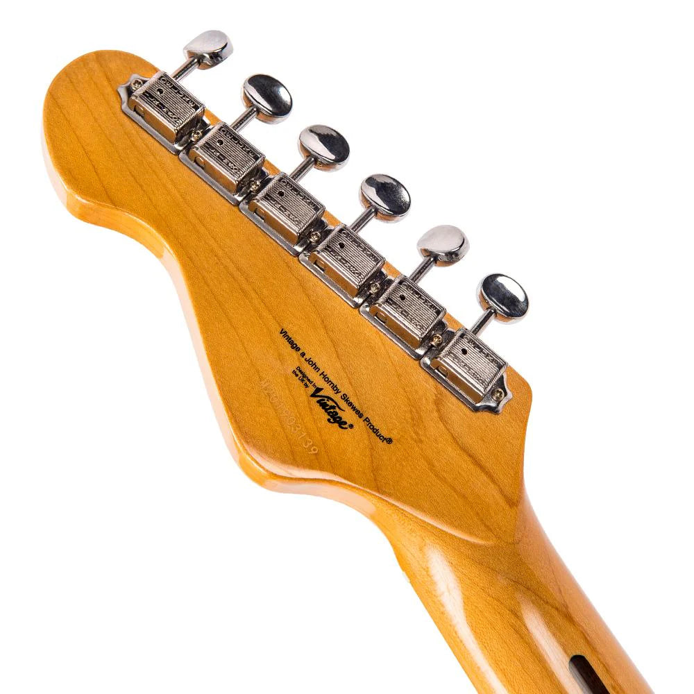 Vintage V6M24 ReIssued Natural Ash Guitarra Eléctrica