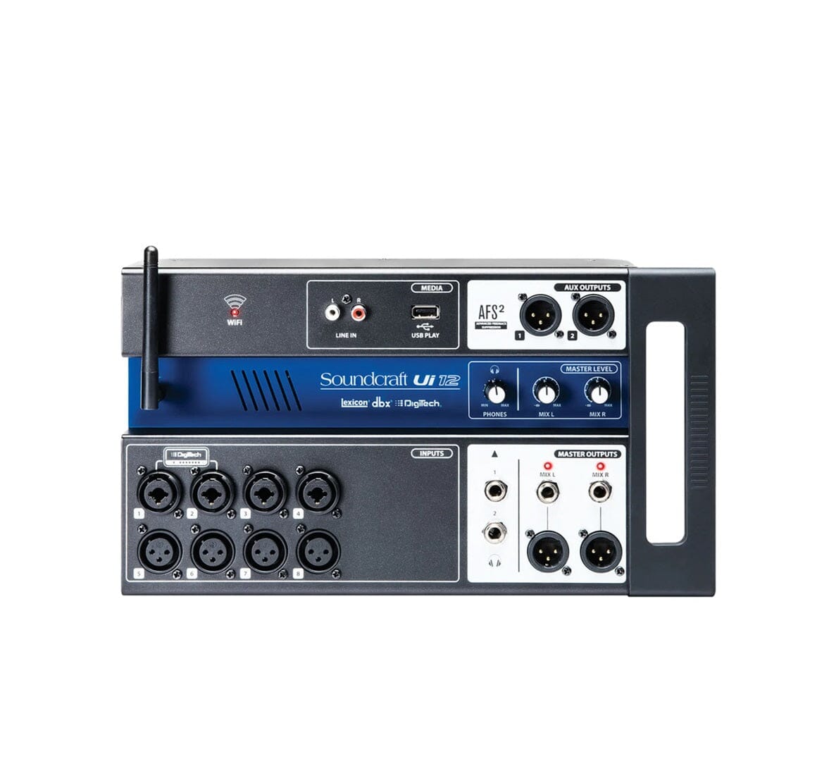 Consola Digital Soundcraft UI12 Mixers/Consolas Soundcraft