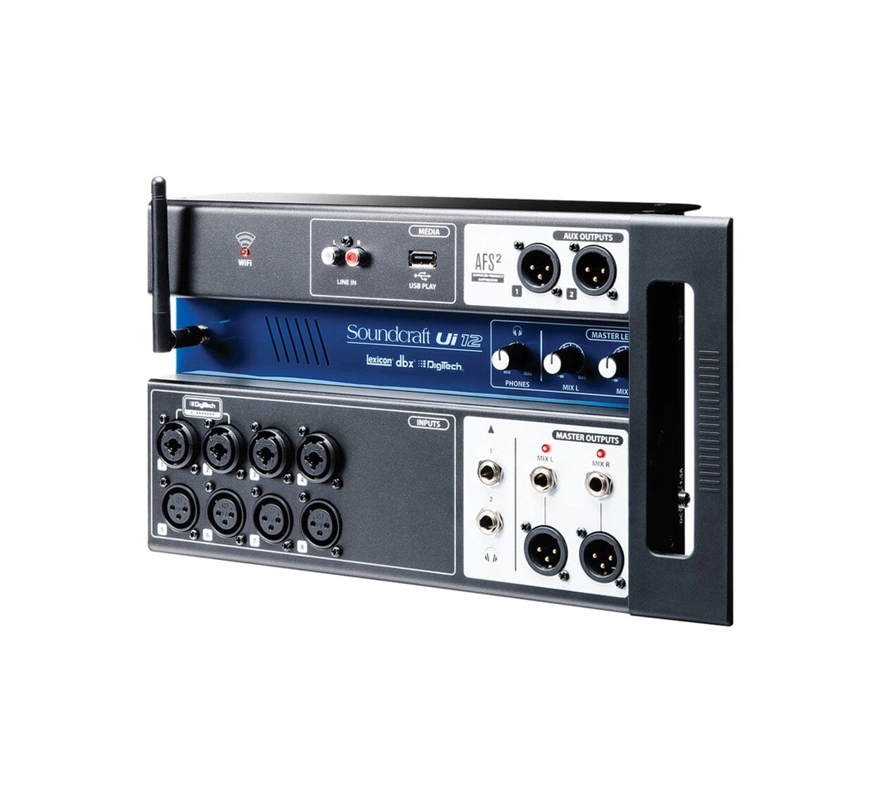 Consola Digital Soundcraft UI12 Mixers/Consolas Soundcraft