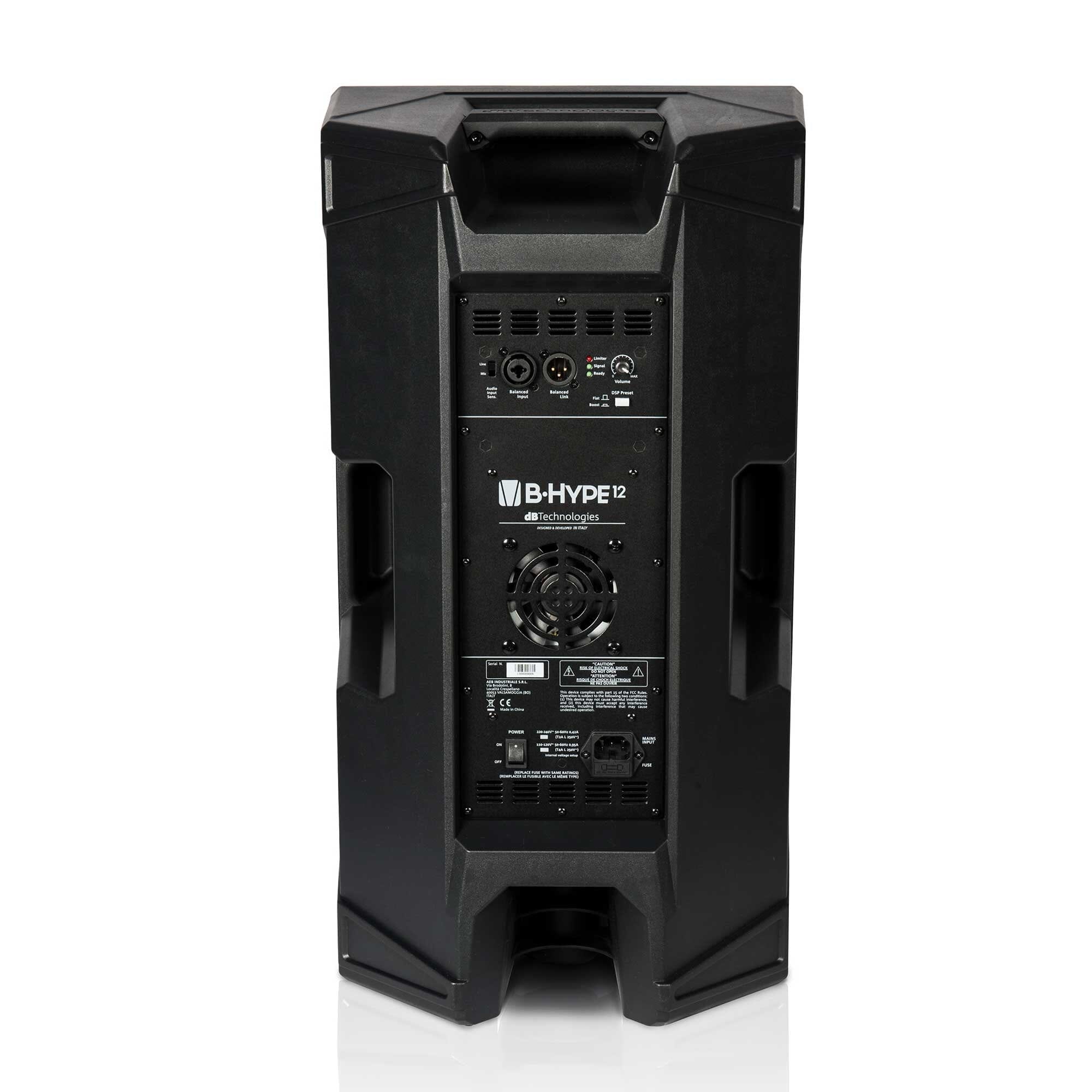 dB Technologies B-HYPE 12 Caja Activa de 12" Pulgadas Cajas Activas dB Technologies