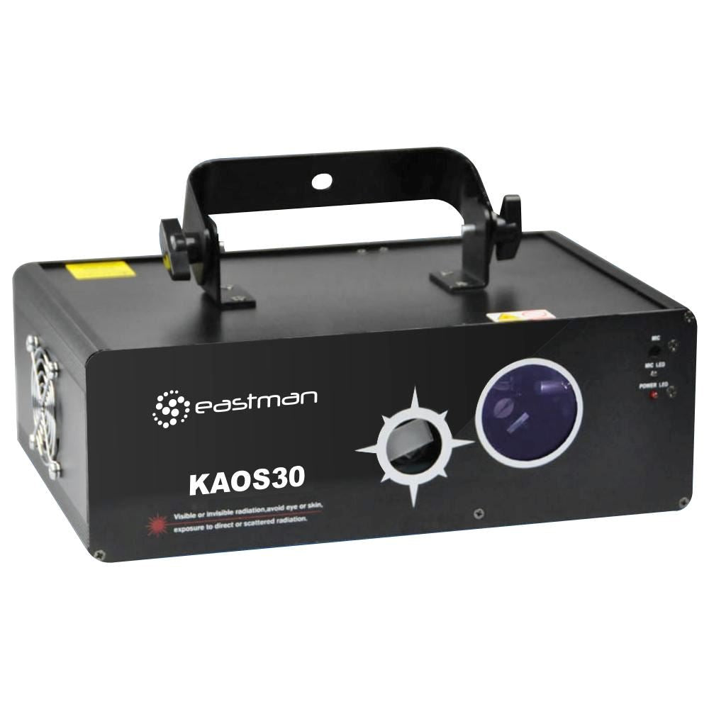 Eastman KAOS30 Laser Azul Multicolor Rojo-Verde-Azul Lasers Eastman