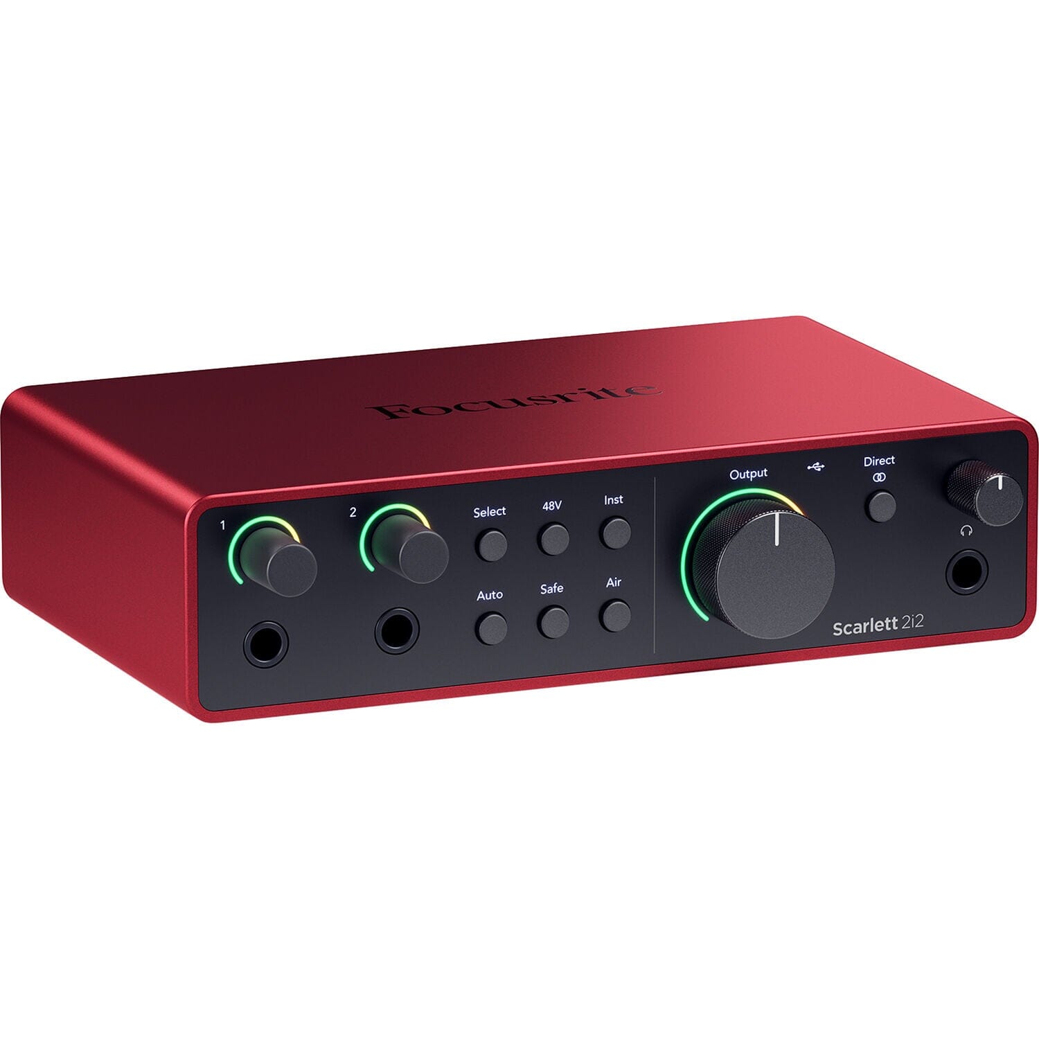 Focusrite Scarlett 2i2 (4ta Generación) Interfaz de Audio USB-C Interfaces de Audio USB Focusrite