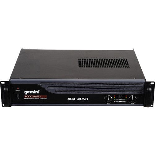 Gemini XGA-4000 Amplificador de Potencia 4000W 2 canales Sistemas PA Portables Gemini