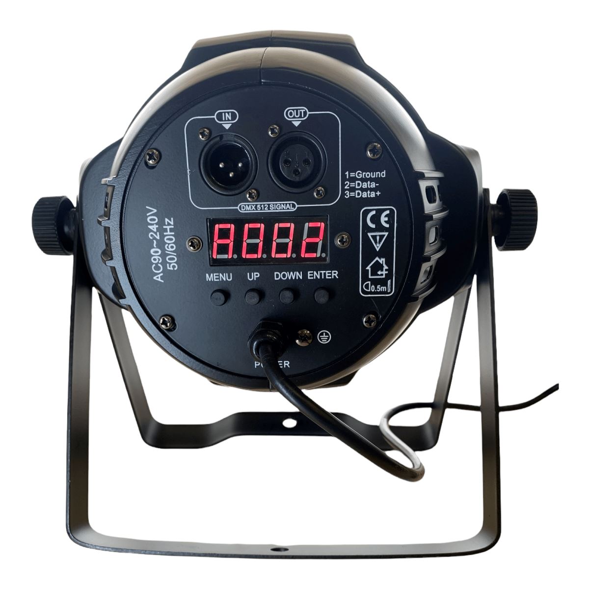 Pandalight PL050 ParLed Wash 18*12w RGBWAP 6 en 1 Iluminación Pandalight