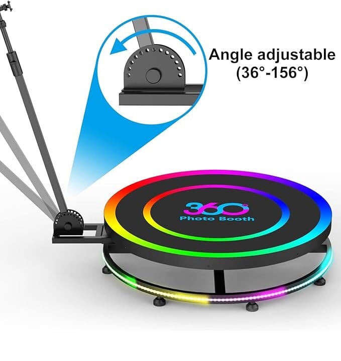 Pandalight Plataforma pista giratoria foto 360 c/case Iluminación Pandalight