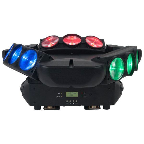 Pandalight PS280 Spider Beam 9 x10w cabeza movil triangular Iluminación Pandalight