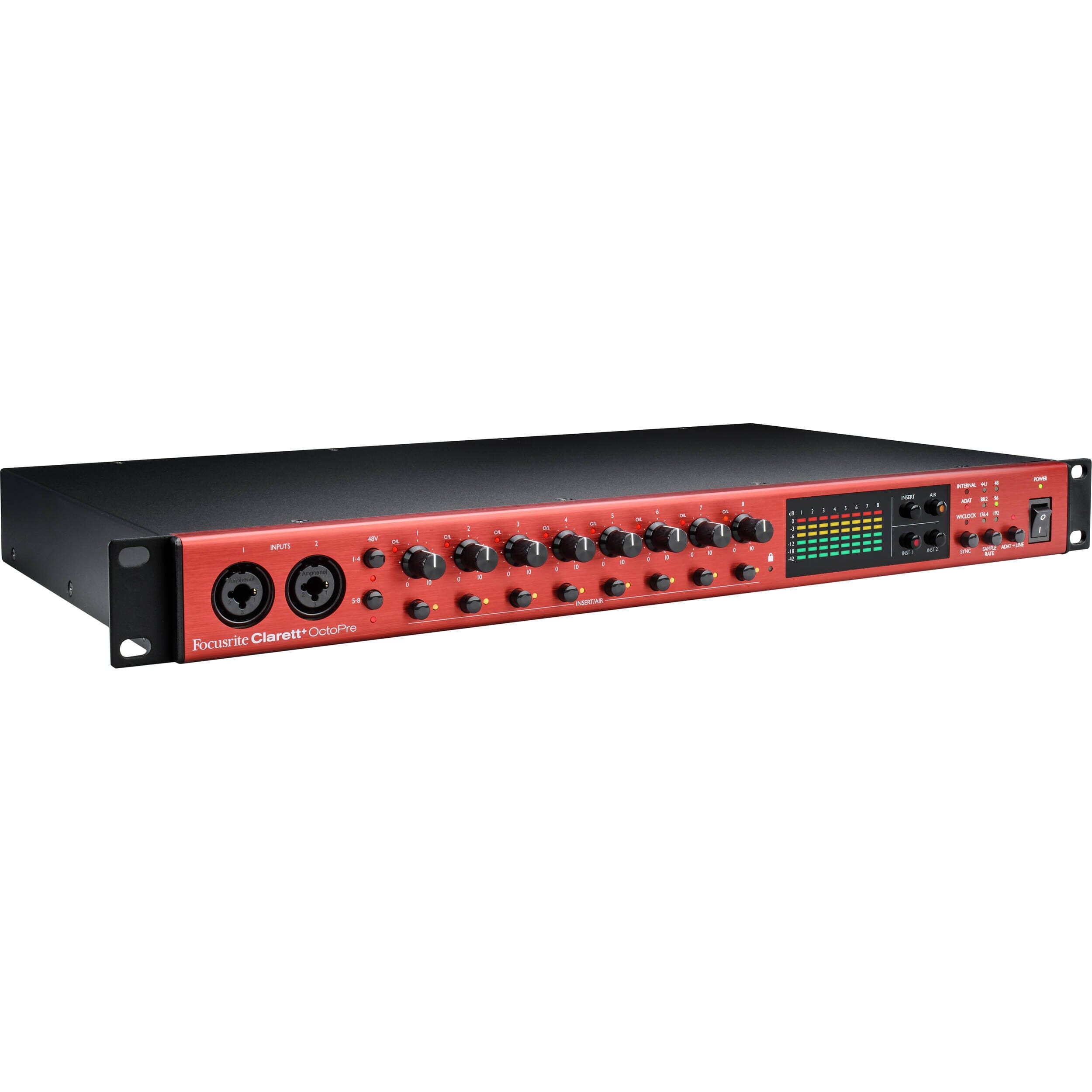 Preamplificador Focusrite Clarett+ OctoPre Preamplificadores Focusrite