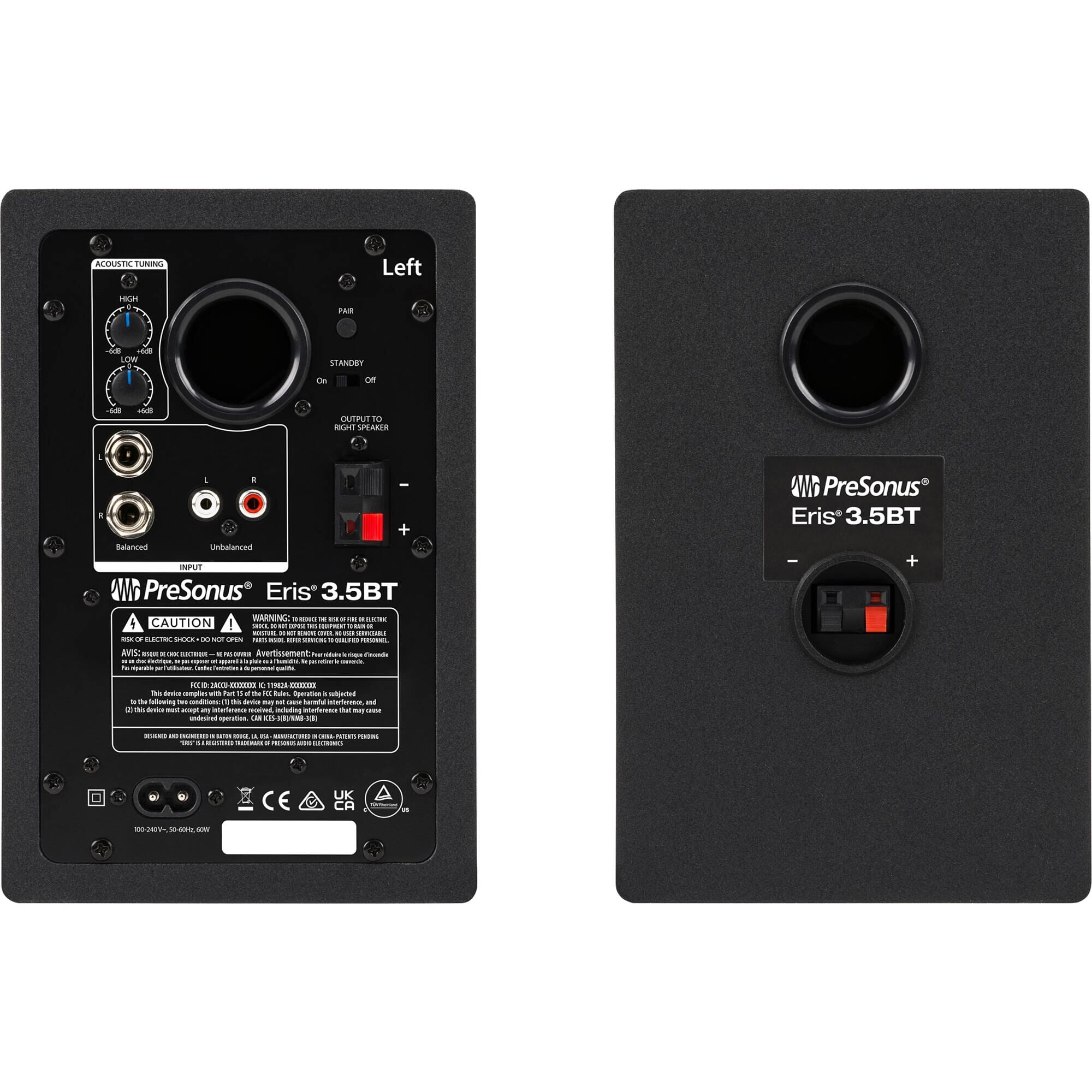 Presonus ERIS35BT (Par) Monitores de Estudio Pasivos/Activos 2da Generación Monitores de Estudio PreSonus