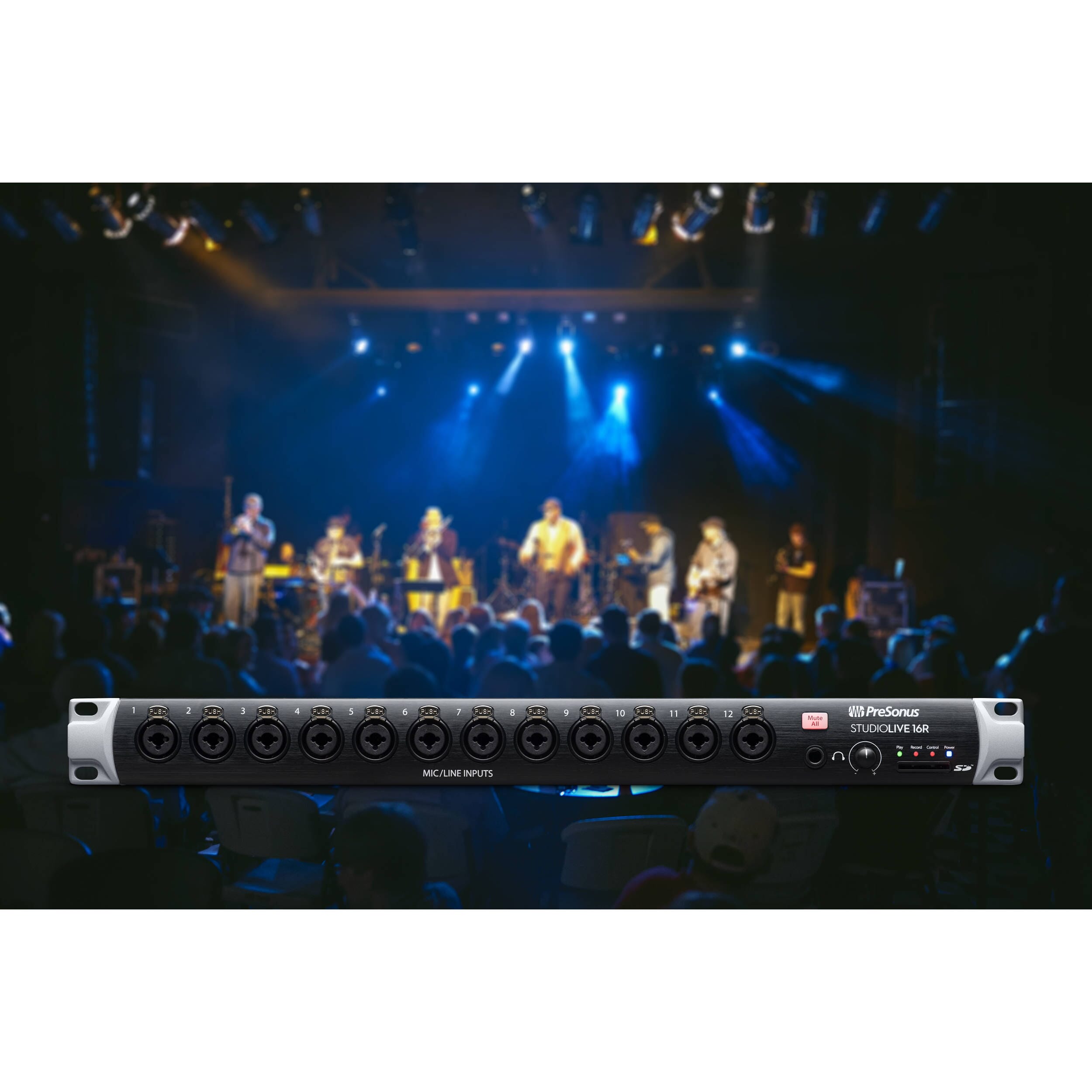Presonus StudioLive SL16R Mezclador Digital 16R de Rack 16 canales Mixers/Consolas PreSonus