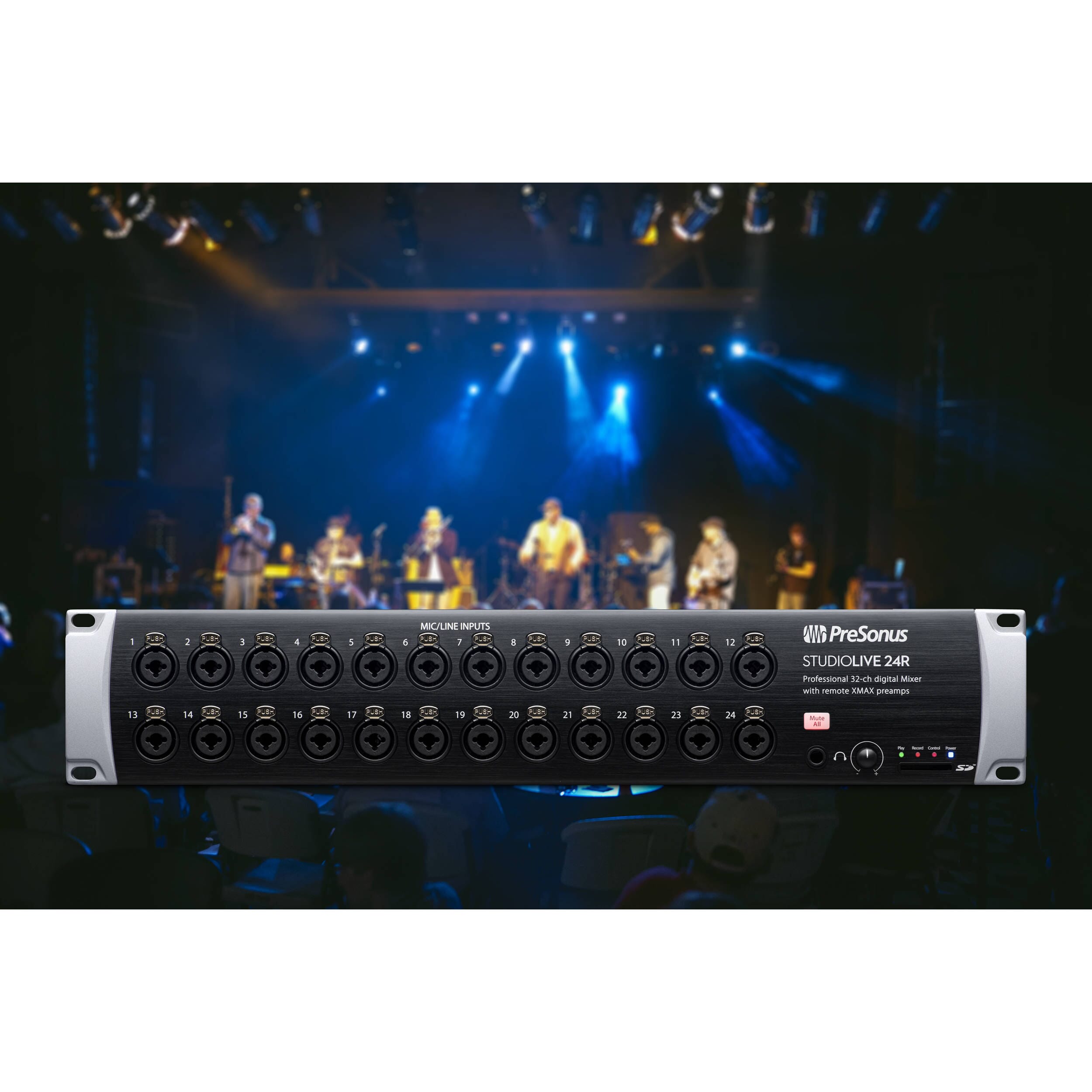 Presonus StudioLive SL24R Mezclador Digital de 24 Canales Rackeable Mixers/Consolas PreSonus