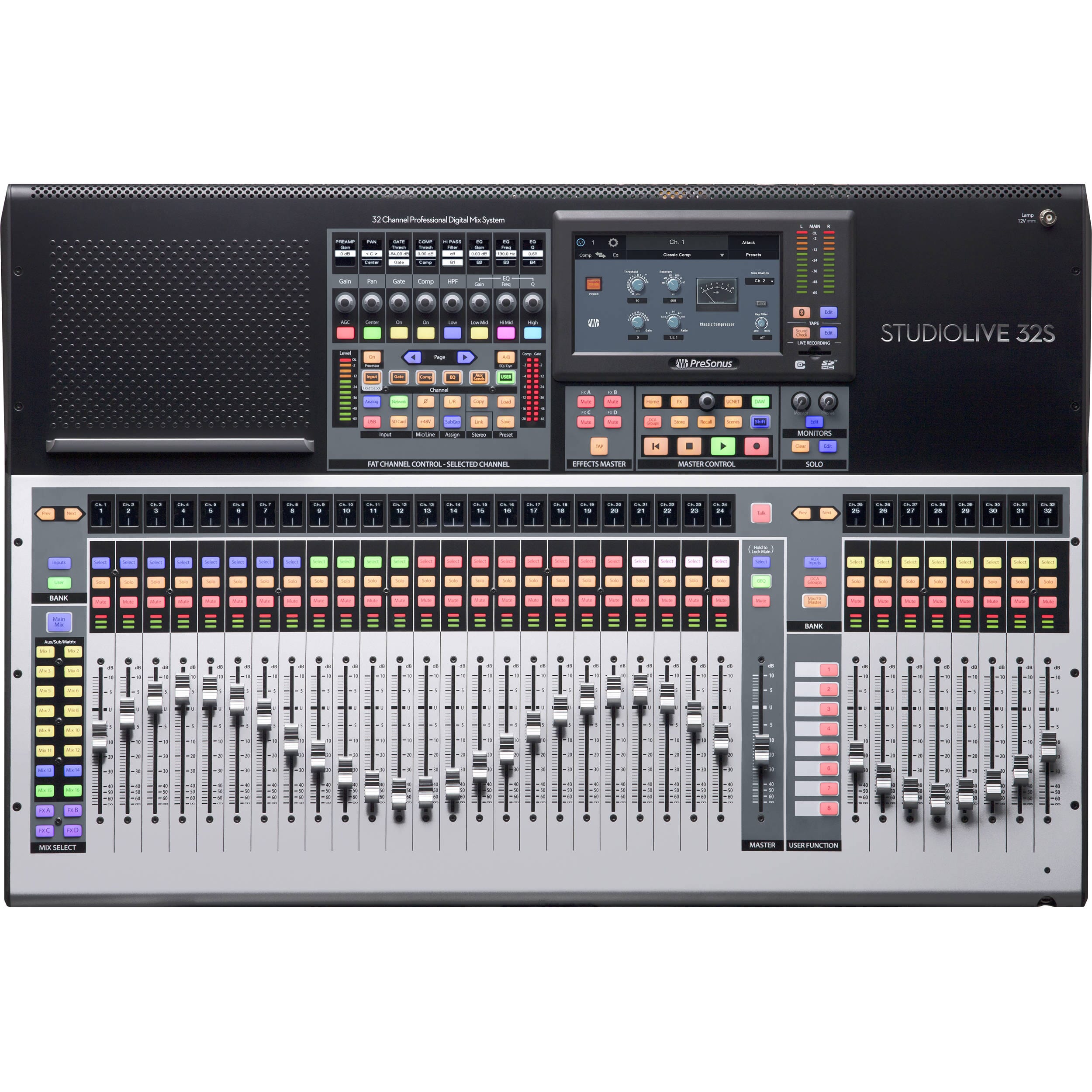 Presonus StudioLive SL32SIII Mezclador Digital 32 canales - USB - Interfaz de Audio Mixers/Consolas PreSonus
