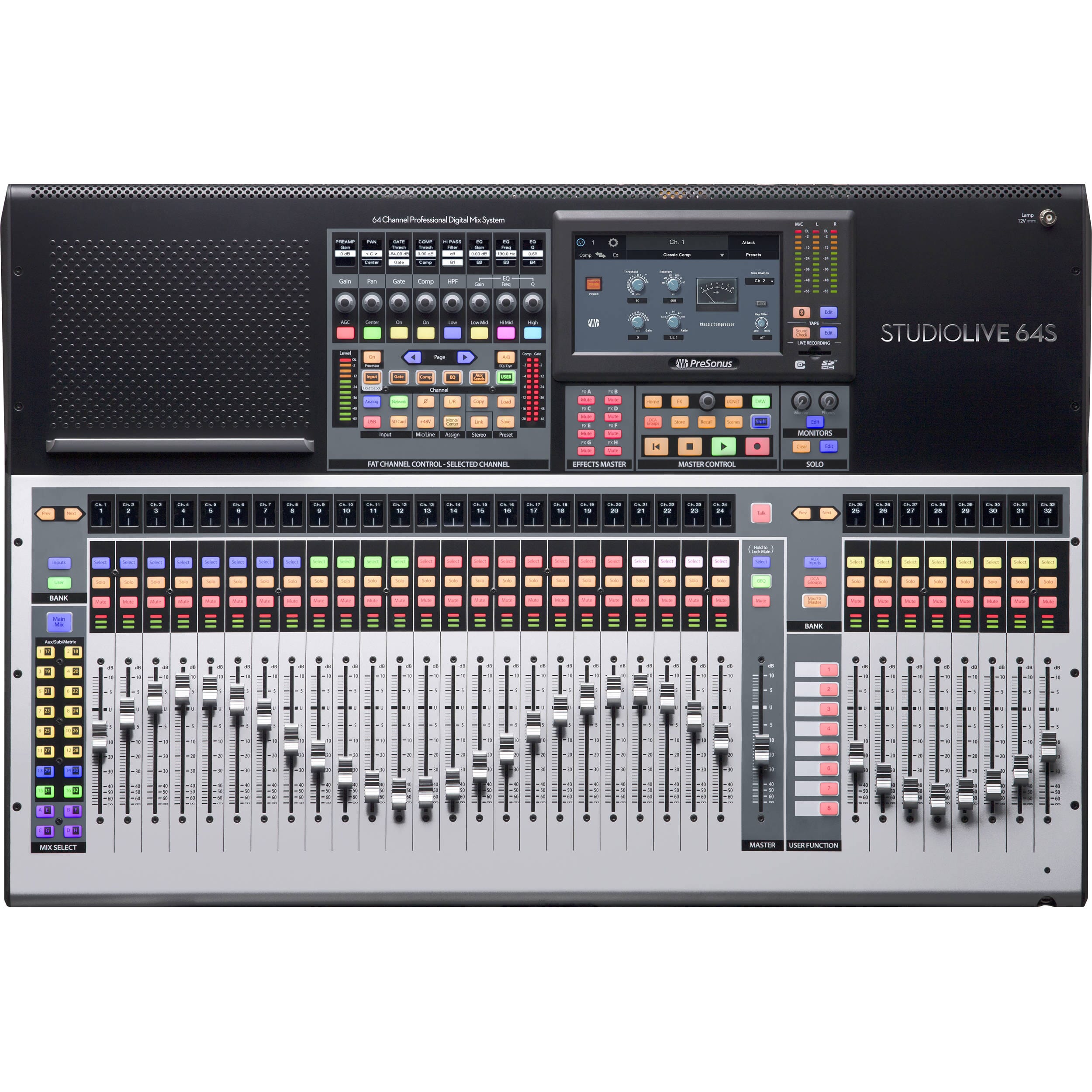 Presonus StudioLive SL64SIII Mezclador Digital 64 canales - USB - Interfaz de Audio Mixers/Consolas PreSonus