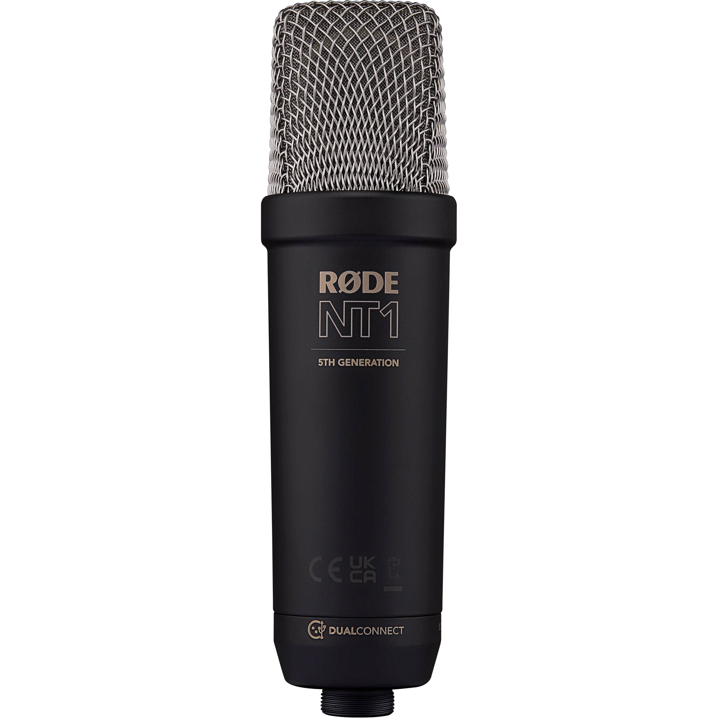 RODE NT1 5th Generation Micrófono Condensador XLR/USB (Black) Micrófonos de Condensador RODE