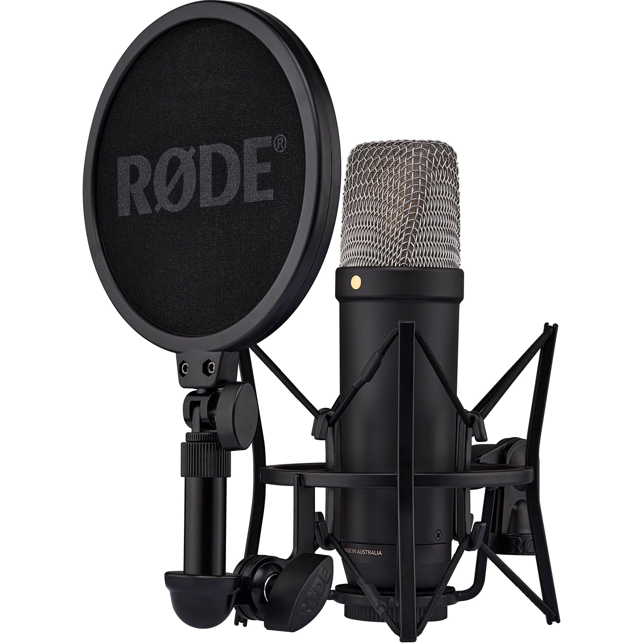 RODE NT1 5th Generation Micrófono Condensador XLR/USB (Black) Micrófonos de Condensador RODE