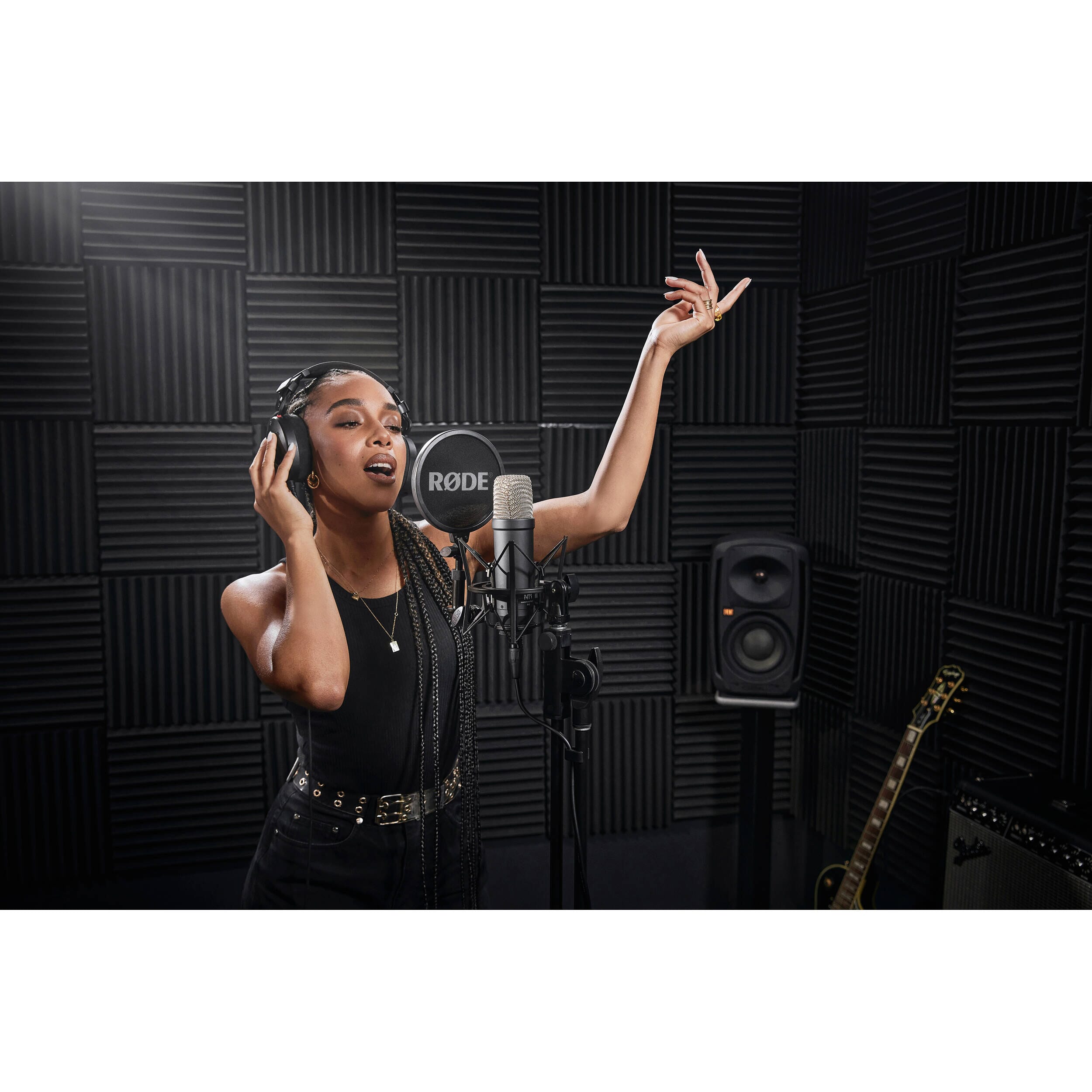 Rode NT1 Signature Series Black Micrófono de Condensador Micrófonos de Condensador RODE