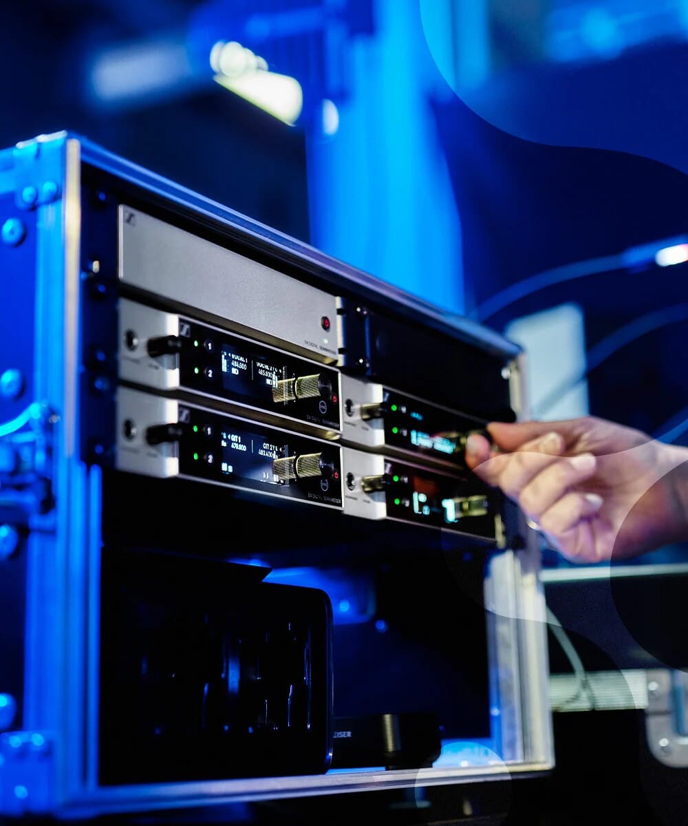 Sennheiser EWDX835SSQ19 Sistema de Micrófono Inalámbrico de Mano Dual Micrófonos Inalámbricos Sennheiser