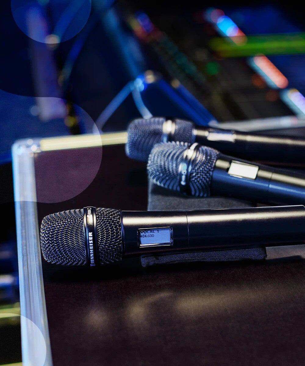 Sennheiser EWDX835SSQ19 Sistema de Micrófono Inalámbrico de Mano Dual Micrófonos Inalámbricos Sennheiser