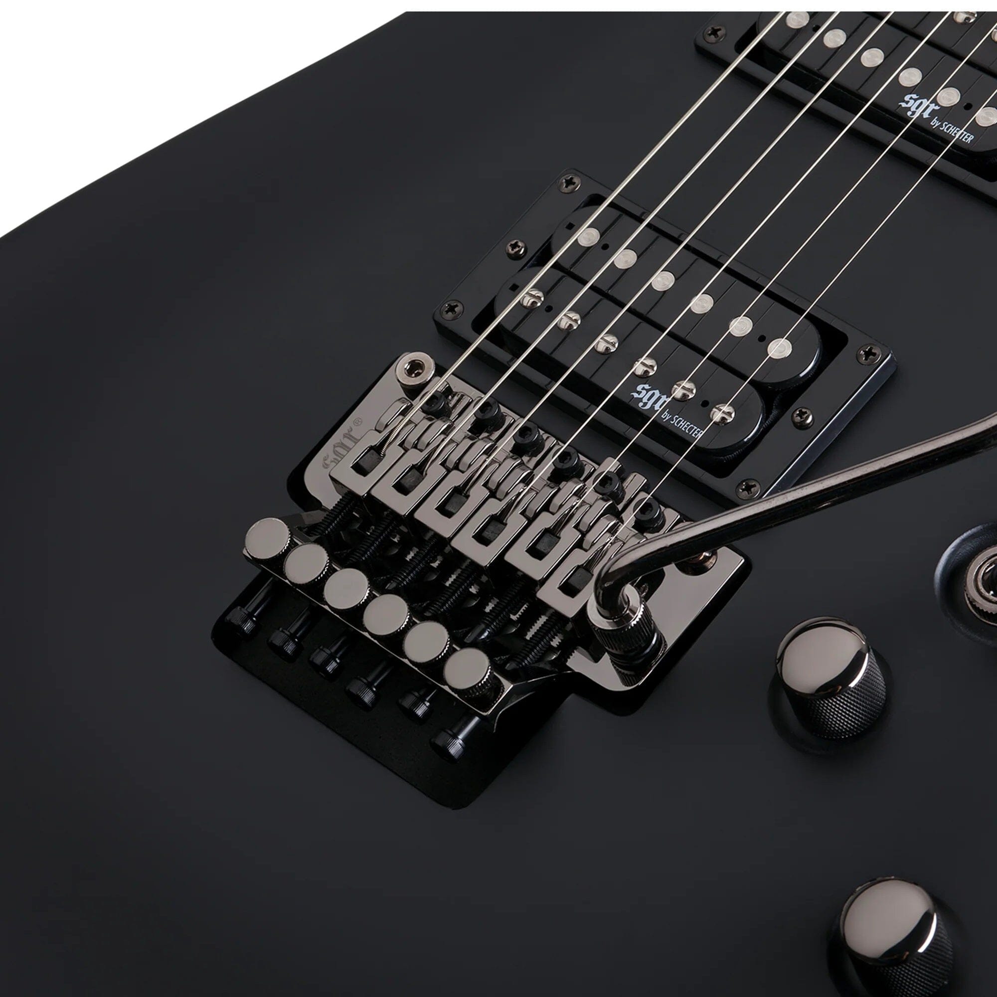 SGR by Schecter C-1 FR Midnight Satin Black Guitarra Eléctrica 6 cuerdas FR Guitarras Eléctricas SGR by Schecter