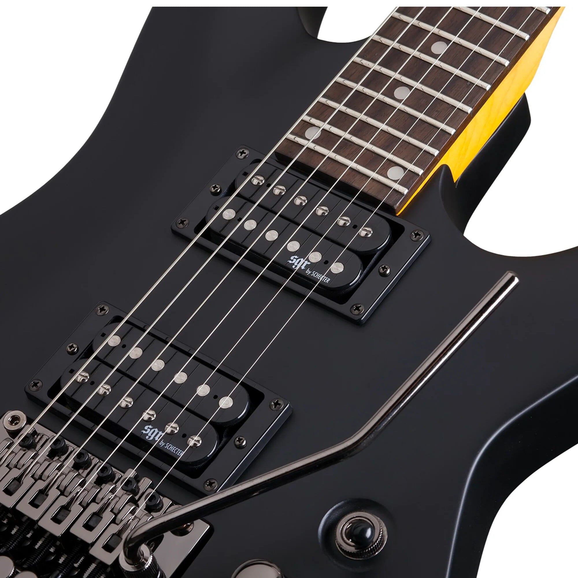 SGR by Schecter C-1 FR Midnight Satin Black Guitarra Eléctrica 6 cuerdas FR Guitarras Eléctricas SGR by Schecter