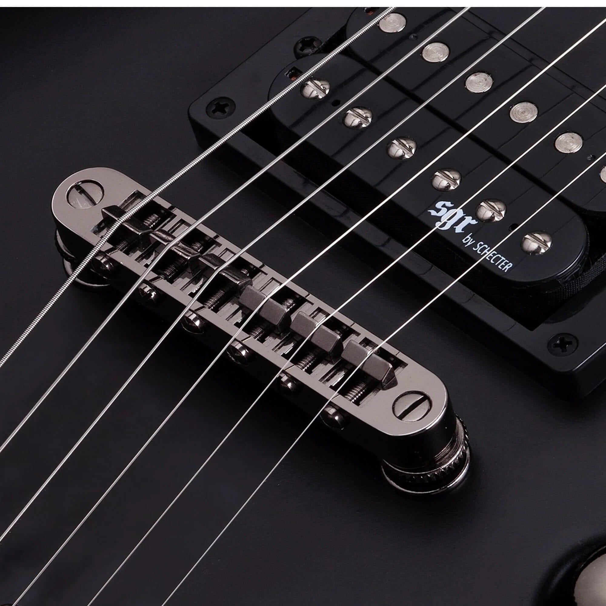 SGR by Schecter C-1 Gloss Black Guitarra Eléctrica 6 cuerdas Guitarras Eléctricas SGR by Schecter