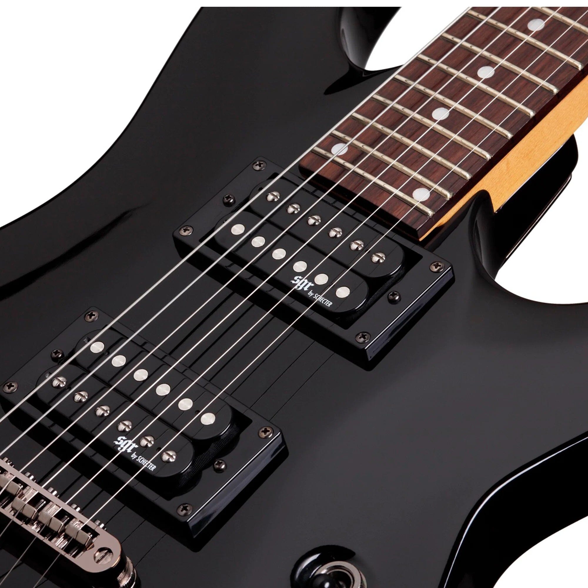SGR by Schecter C-1 Gloss Black Guitarra Eléctrica 6 cuerdas Guitarras Eléctricas SGR by Schecter