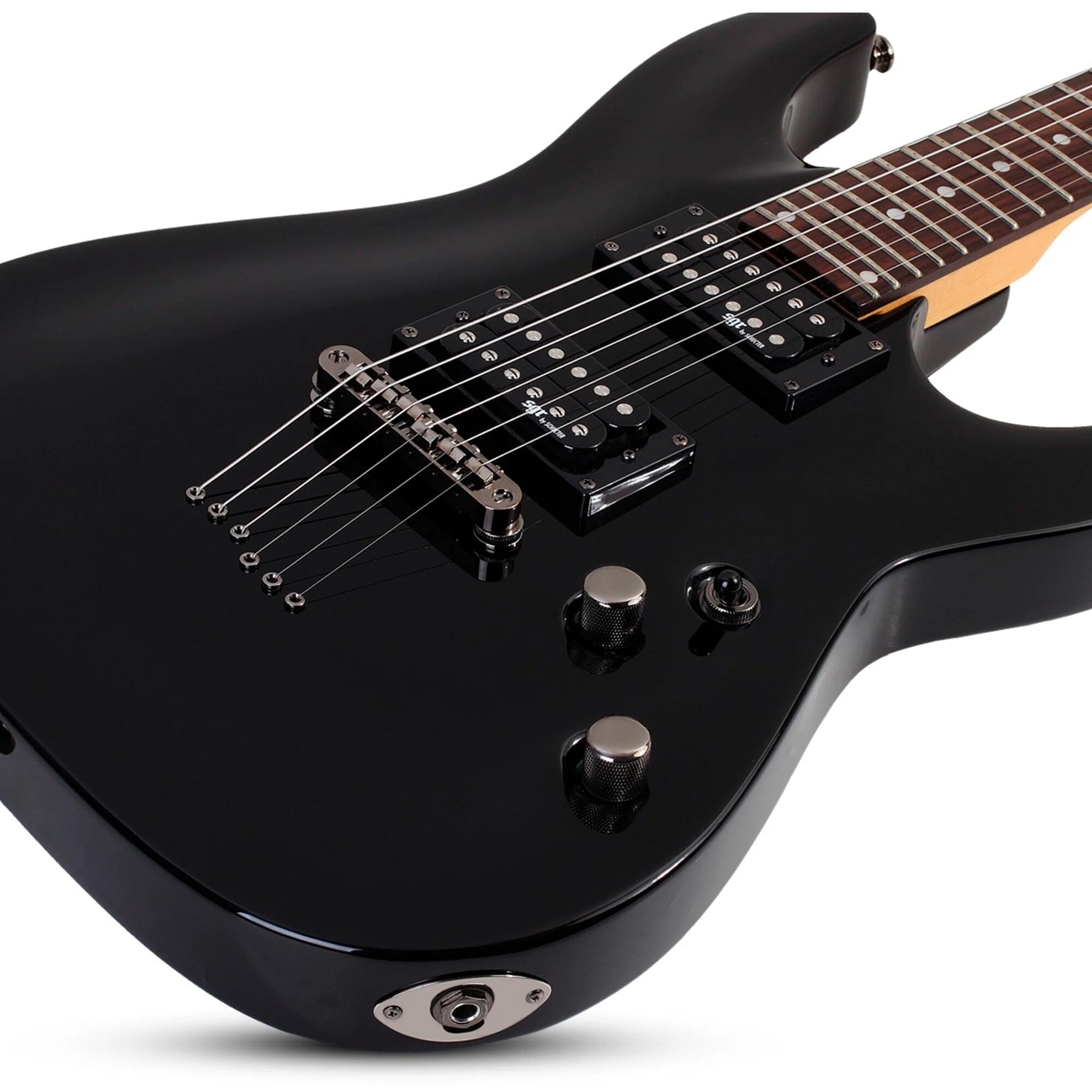 SGR by Schecter C-1 Gloss Black Guitarra Eléctrica 6 cuerdas Guitarras Eléctricas SGR by Schecter