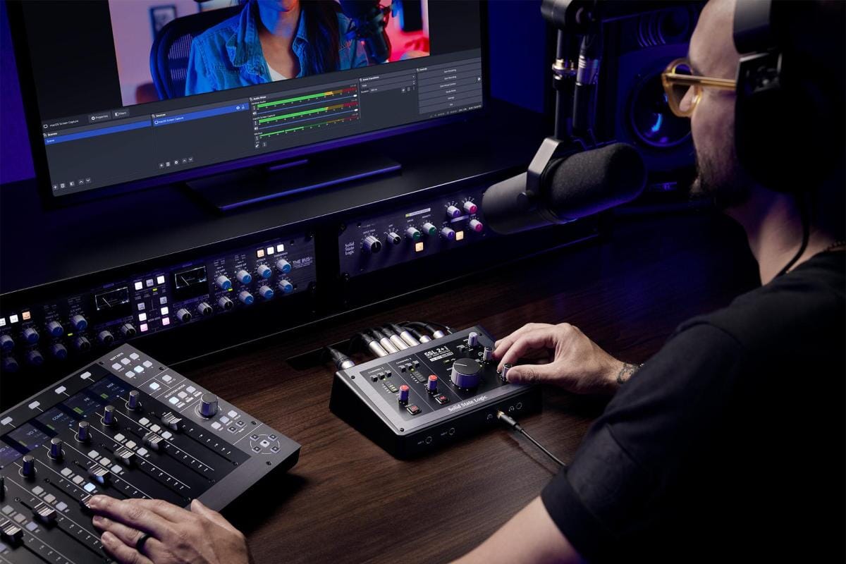 Solid State Logic SSL2+ MKII - Interfaz de audio USBC de 2 canales Interfaces de Audio USB Solid State Logic