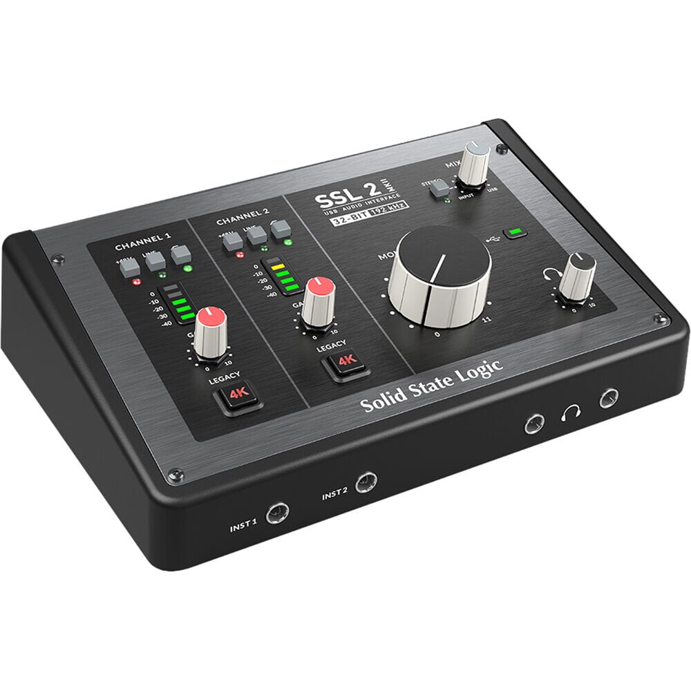 Solid State Logic SSL2 MKII - Interfaz de audio USBC de 2 canales Interfaces de Audio USB Solid State Logic