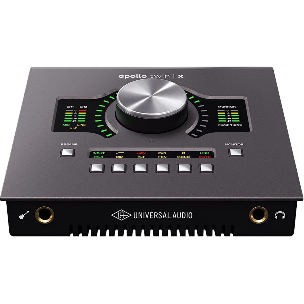 Universal Audio Apollo Twin X QUAD Interfaz de Audio 2x6 Thunderbolt 3 - Heritage Edition Interfaces de Audio Thunderbolt Universal Audio