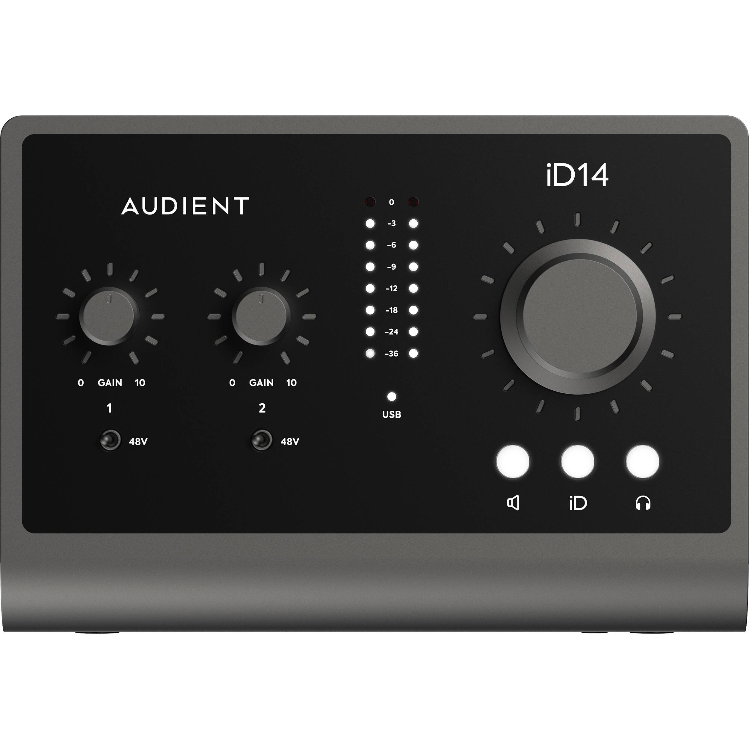 Audient ID14 MKII Interfaz de Audio USB Tipo-C Interfaces de Audio USB Audient 