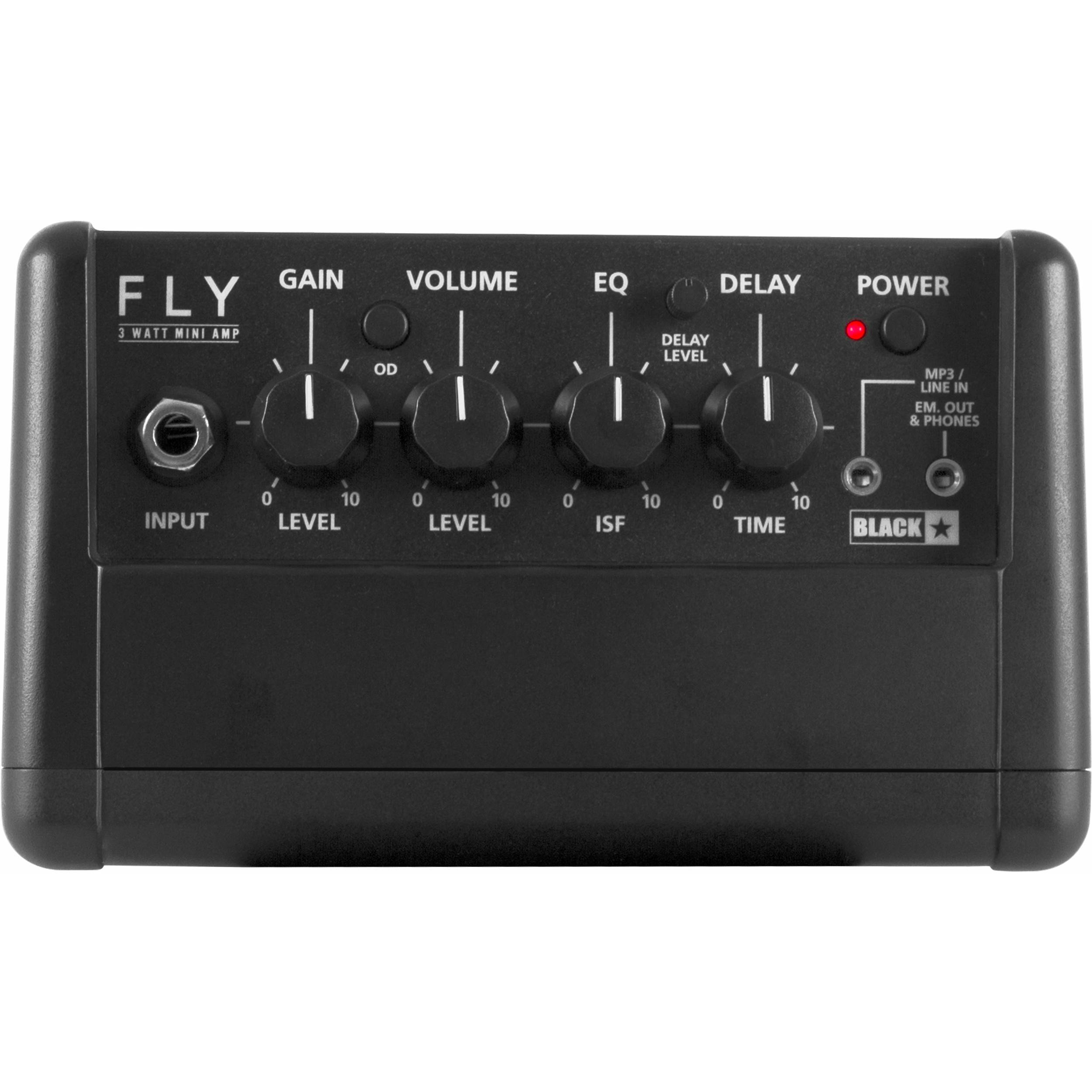Blackstar FLY 3 Mini Amplificador de Guitarra de 3 Watts Amplificadores de Guitarra Blackstar