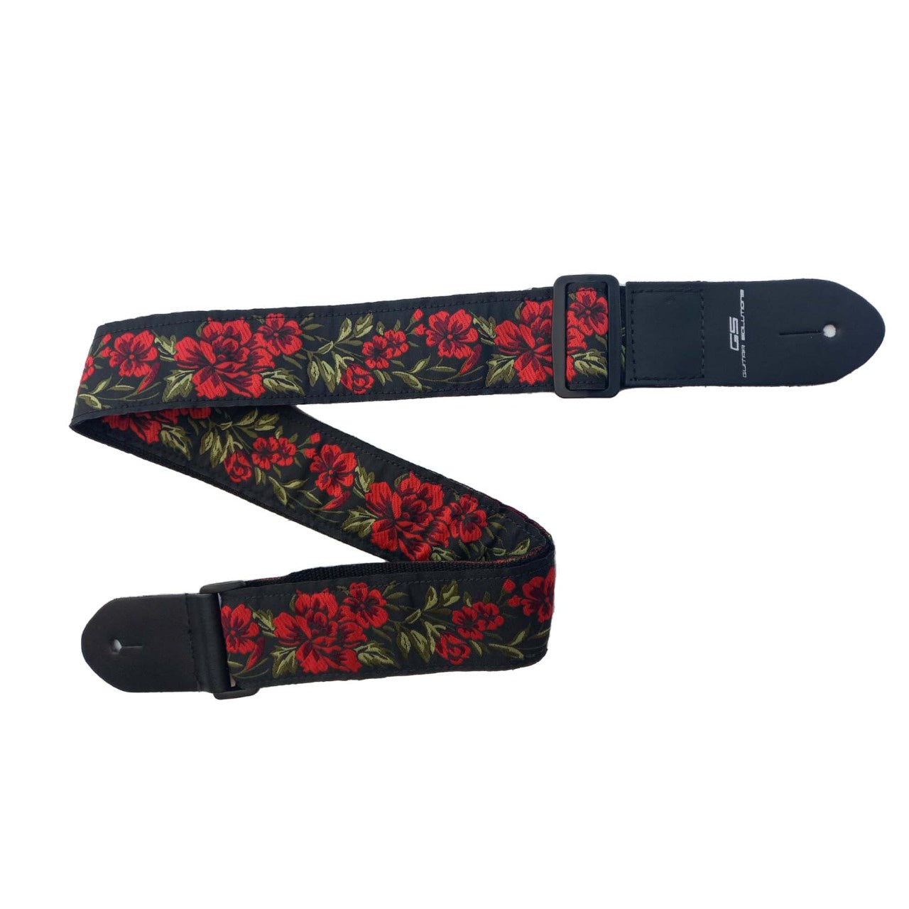Guitar Solutions GS-Roses Correa de Guitarra/Bajo Polyester Correas de Guitarra/Bajo Guitar Solutions