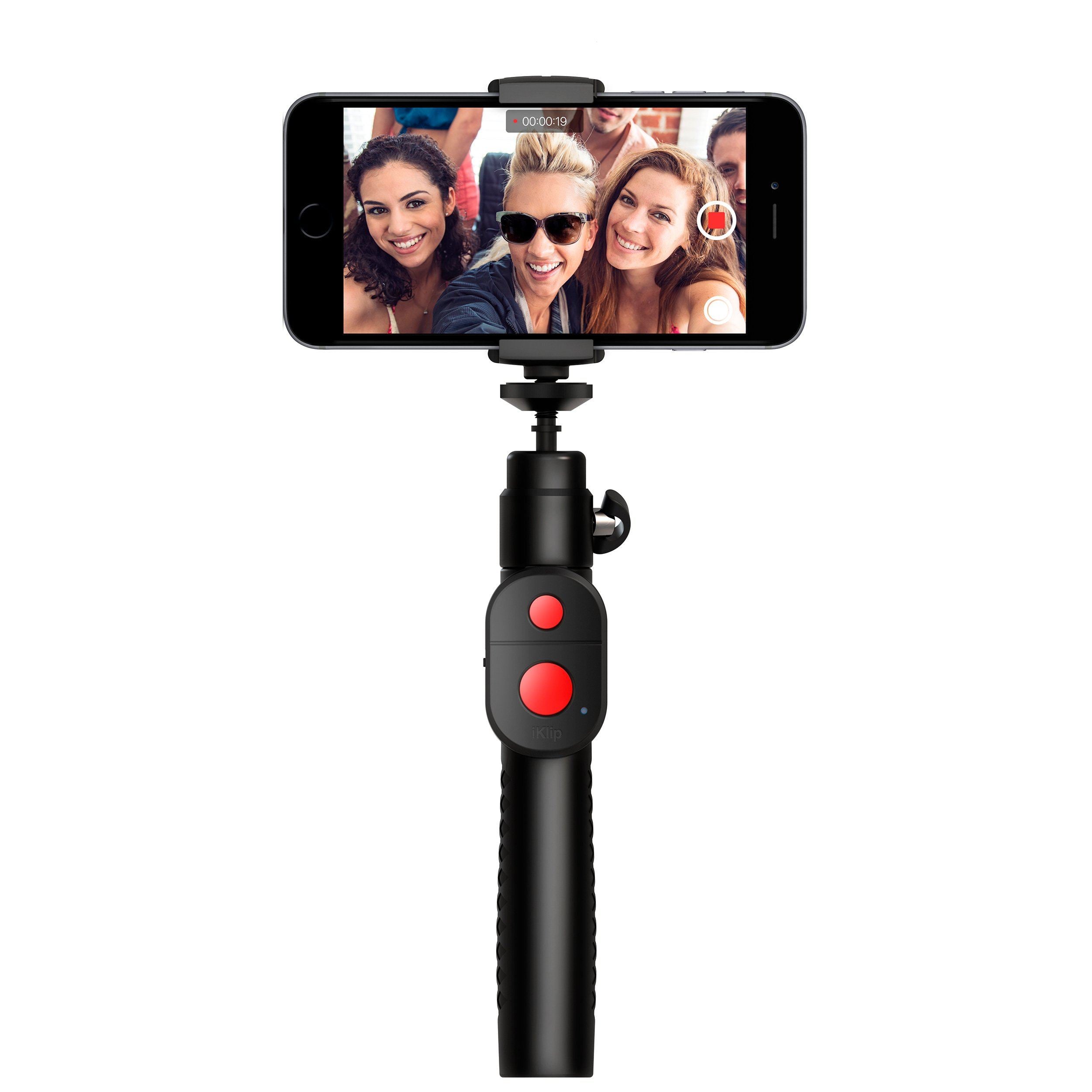 IK Multimedia iKlip GO Soporte Compacto con Bluetooth para Celulares Soporte de Celulares/Tablets IK Multimedia