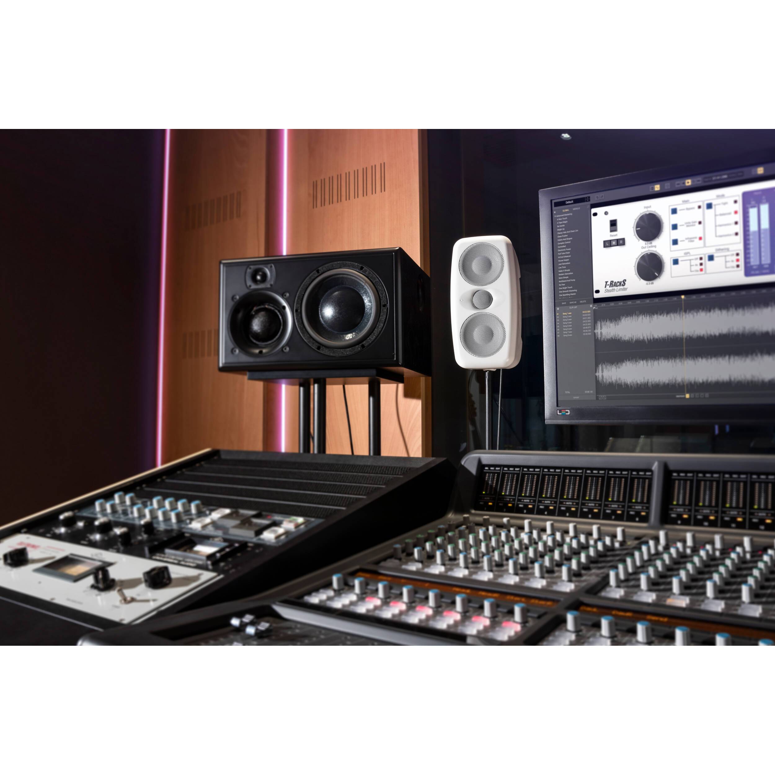 IK Multimedia iLoud MTM White Monitor de Estudio Compacto de Alta Resolución (Unidad) Monitores de Estudio IK Multimedia