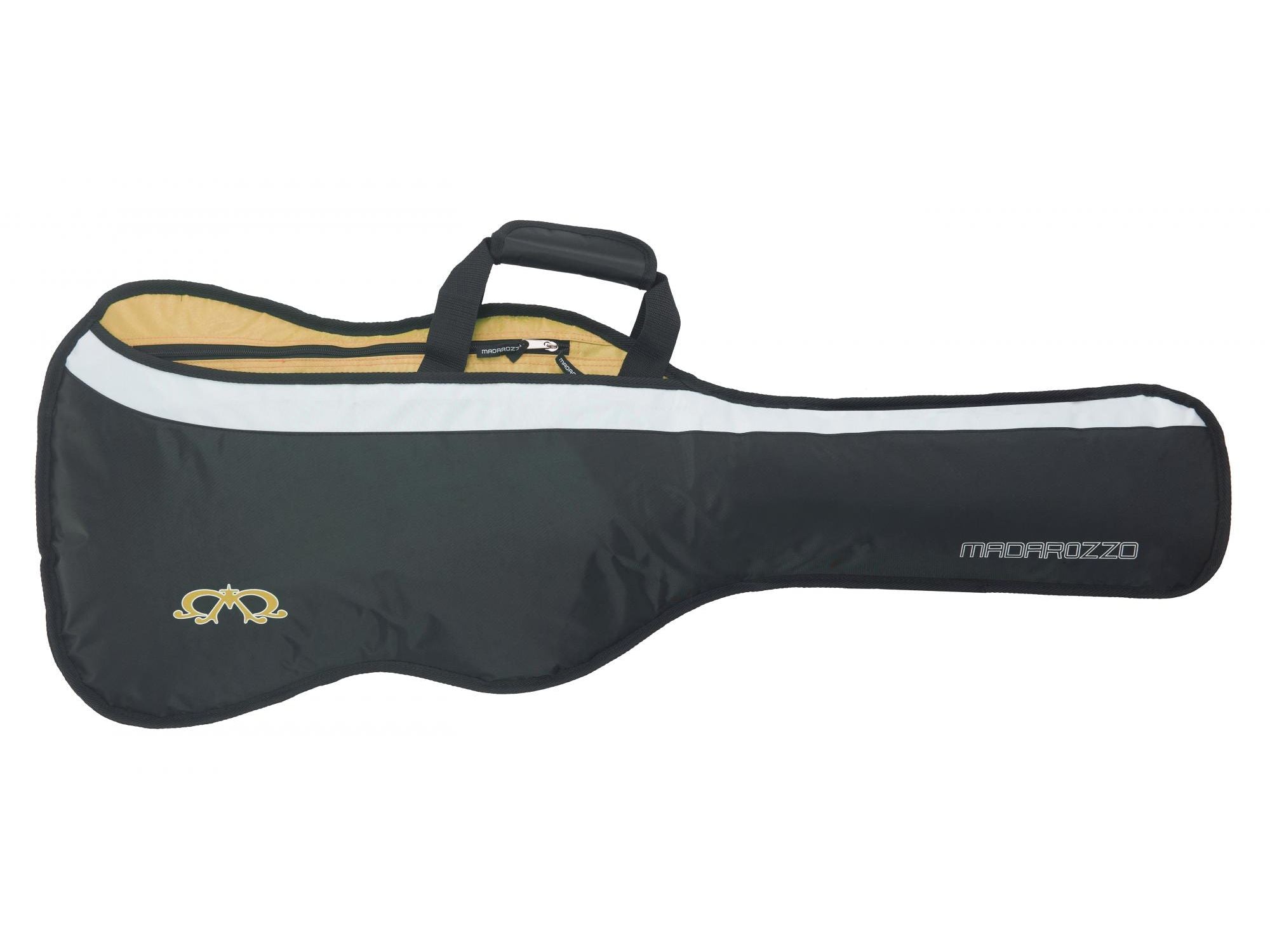 Madarozzo MADessential G008 Negra/Amarilla Funda de Guitarra Eléctrica Fundas para Guitarras Madarozzo