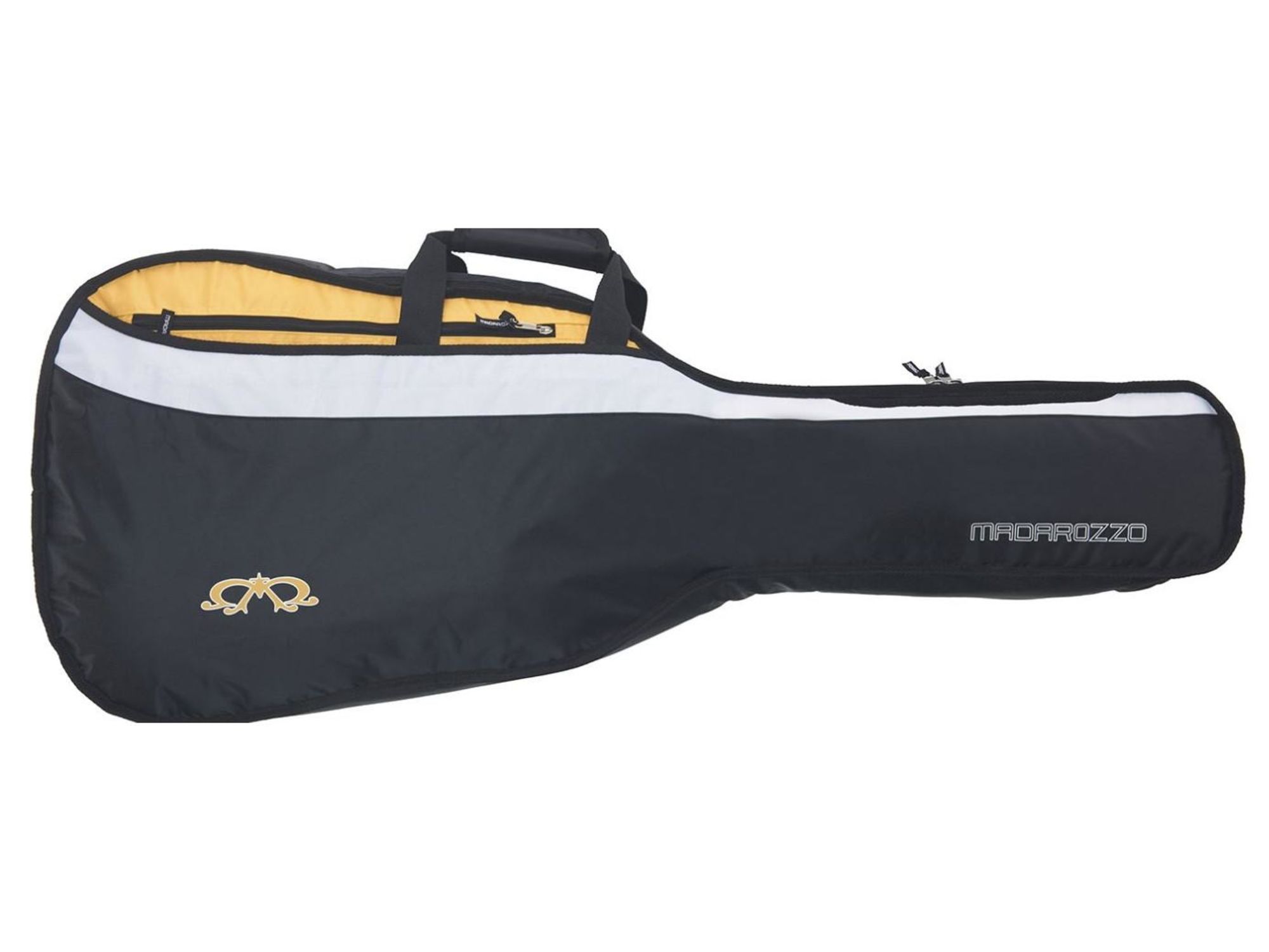 Madarozzo MADessential G016 Funda de Bajo Alcolchada de 16mm (Negra/Naranja) Fundas para Bajos Madarozzo