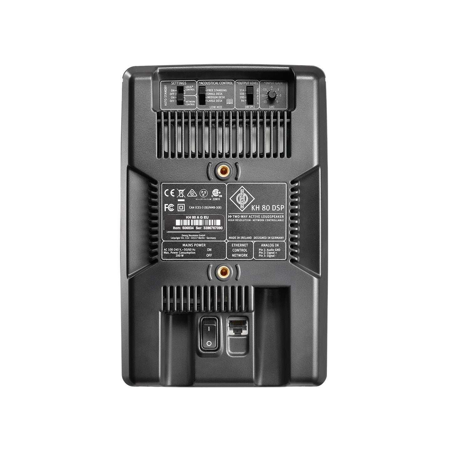 Neumann KH 80 DSP Monitor de Estudio 4" Monitores Neumann