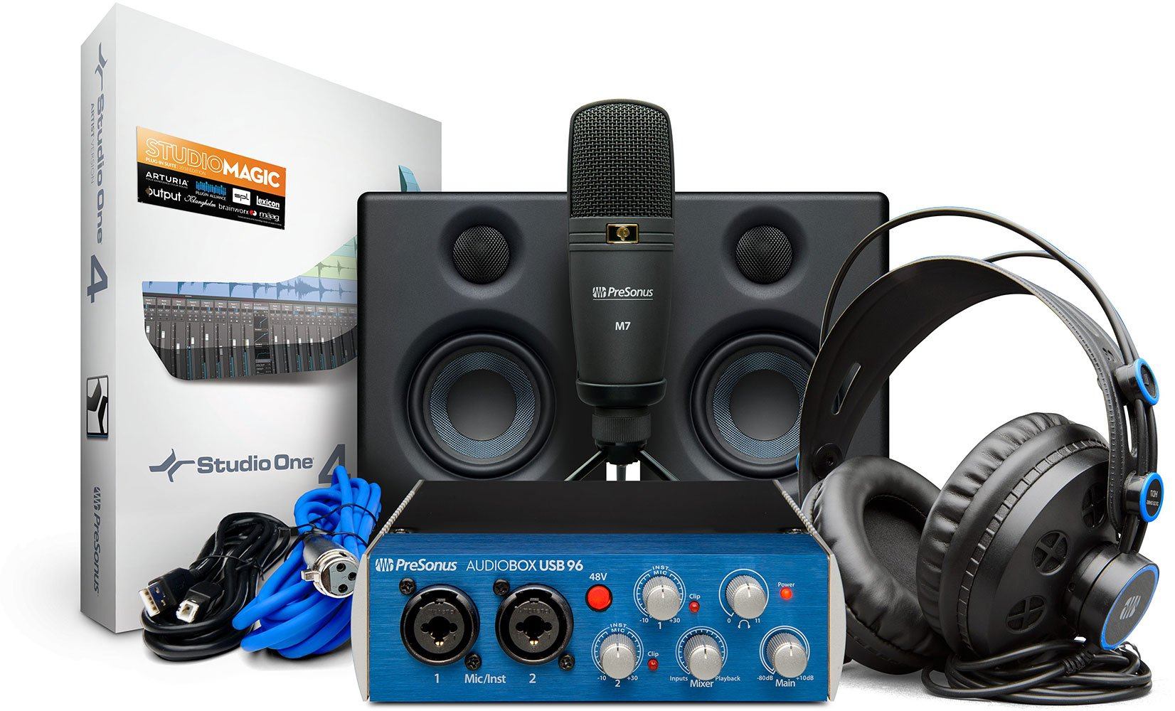 PreSonus Audiobox Studio Ultimate Bundle Pack de Grabación Packs de Grabación PreSonus