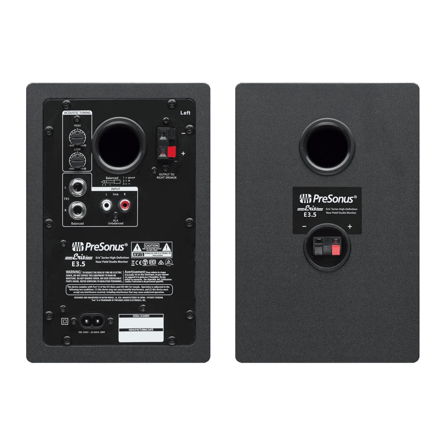 Presonus Eris 3.5 Par de Monitores de Estudio Monitores PreSonus