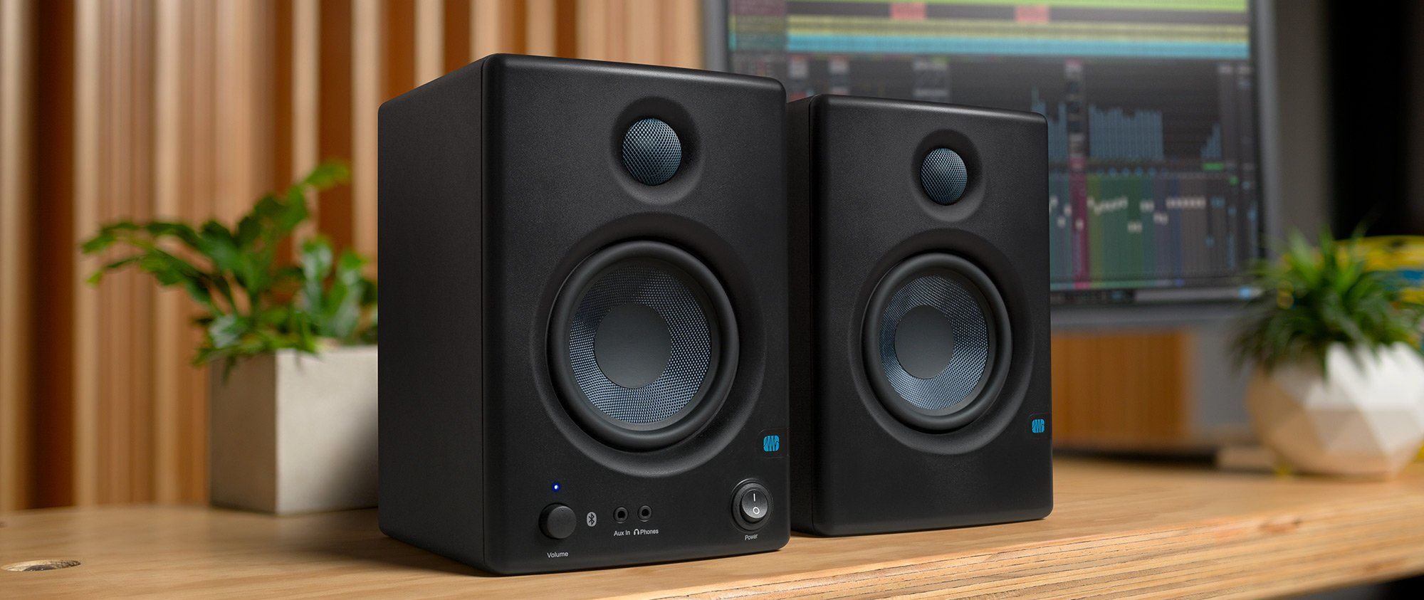 Presonus Eris 4.5 BT Monitores de Estudio con Bluetooth (Par) Monitores de Estudio PreSonus