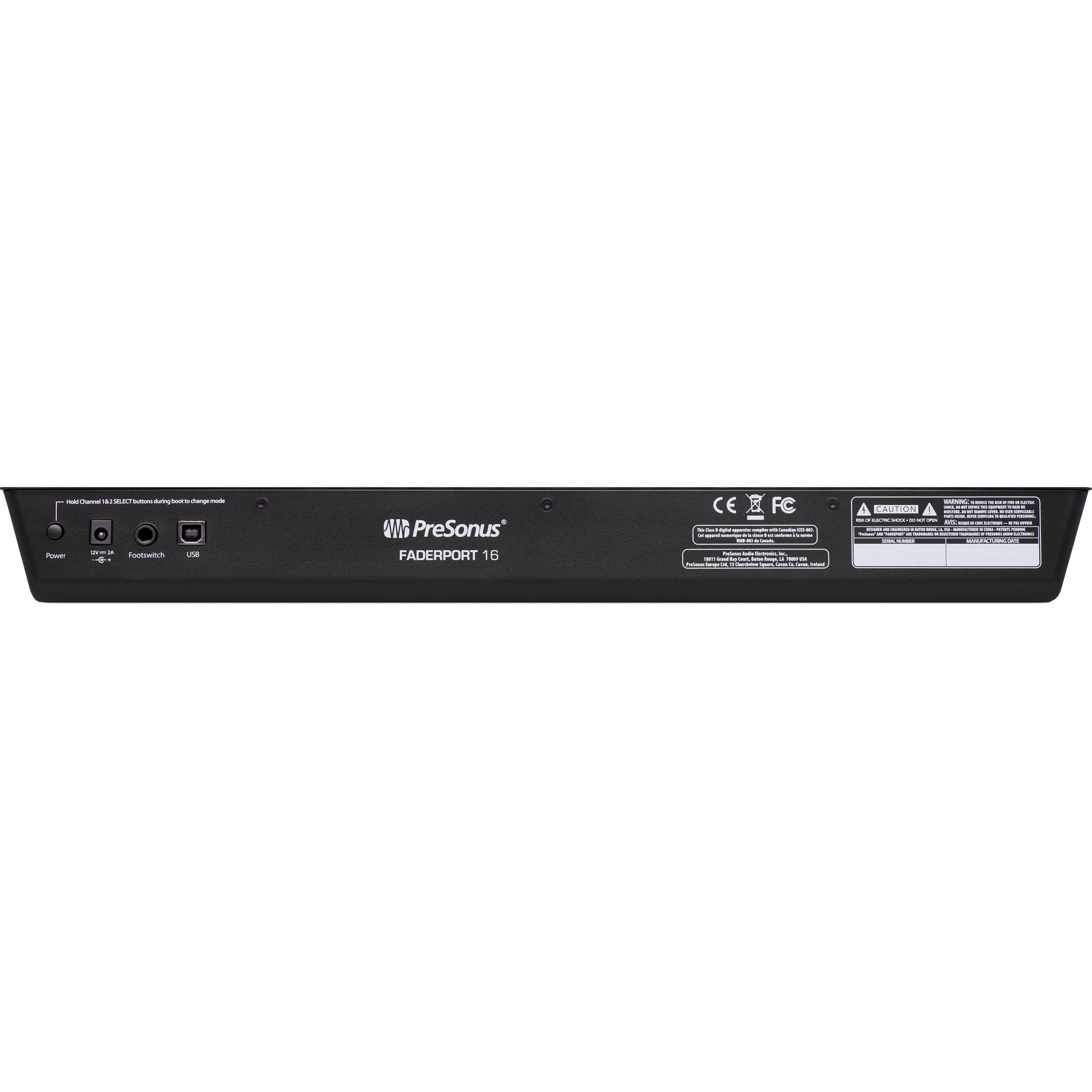 PreSonus FaderPort 16 Controlador de Producción de Mezcla Superficies de Control PreSonus